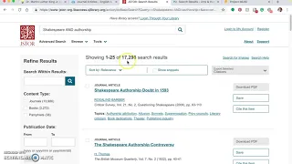 SJSU English Comp Lit Databases
