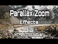 Zoom Image on Scroll Using html css and Jquery in 2020 Zoom Scrolling Banner