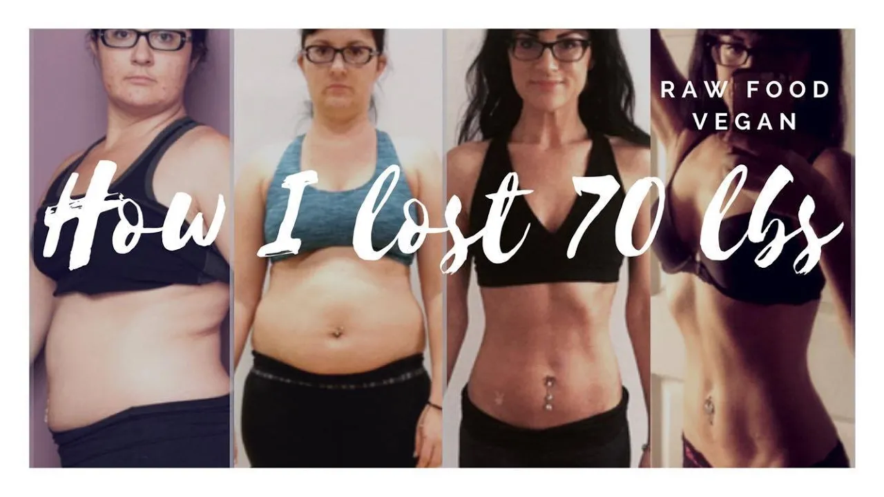 HOW I LOST 70 LBS    RAW VEGAN WEIGHT LOSS TRANSFORMATION