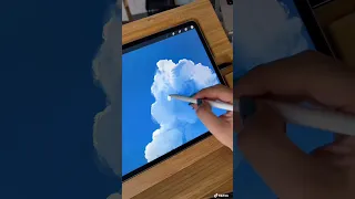 Watercolor Clouds Tutorial