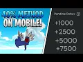 How To Save 40 Off Any Roblox Item Mobile