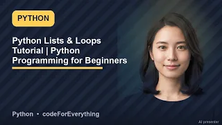 Python Lists Loops Tutorial Python Programming for Beginners