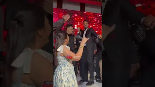 رحمة محسن مع نور التوت مصطفي ابو سريع يرقص ويقسم في حفل زفاف 