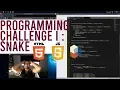Programming Challenge I Snake with HTML5 JS