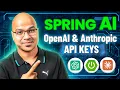 Spring AI OpenAI and Anthropic API keys