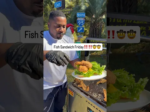 Crispy fried catfish on some Hawaiian bread‼️🤠🤠 #explore #foodie #explorepage #tiktok #shortvideo