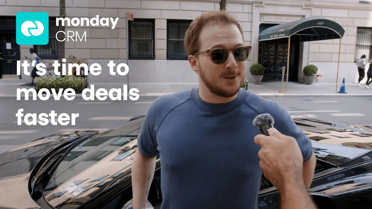 monday CRM — Monday CRM — Supercar Sales Advice (YouTube video ad)