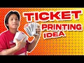 RAFFLE TICKET PRINTING