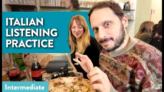 Natural Italian Conversation—Fast & Real! (with subs)