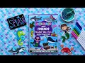 MERMAID AND FRIENDS UNDER THE SEA FUN NEW COLORING BOOK COLORFUL CREATIVE KIDS