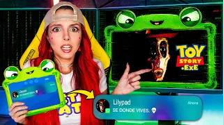 Descubro que LILYPAD rastreó mi ubicación con el JUEGO MALDITO de TOYSTORY.EXE ☠️🟢