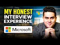 My HONEST Microsoft Interview Experience - Full Interview Experience DSA LLD System Design