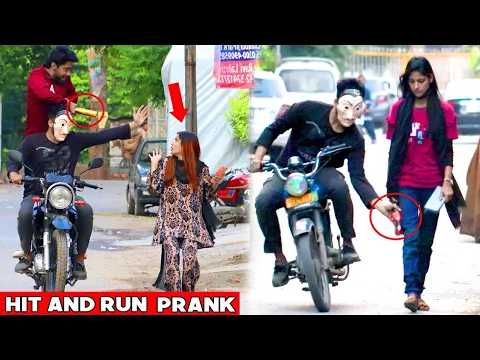 Download MP3 Hit And Run Prank on Girls | BY AJ-Ahsan
