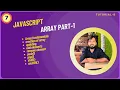 JavaScript Arrays Tutorial for Beginners Arrays Explained push pop shift unshift