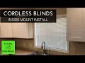 How to Install Window Blinds Cordless