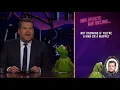James Corden And Kermit The Frog Sing Man Or Muppet