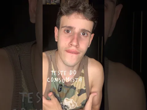 TESTE DO CONSUMISTA! 🥴 SHEIN MEN @sheinmen #sheinmen