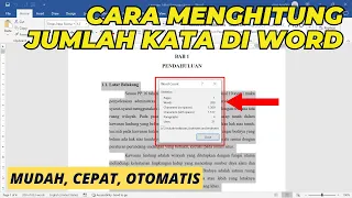 how to count words in word quickly and automatically word tutorial