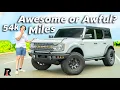 Ford Bronco 50k Mile Owner Review Common Problems 2021-2024