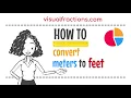 Converting Meters m to Feet ft A Step-by-Step Tutorial
