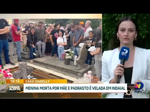 Triste despedida: velório de Isabelle de Freitas, marca luto em Indaial