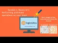 Performing Arithmetic operations on user input