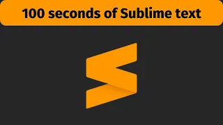 Sublime python setup in 100 seconds