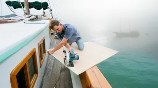 Boat Life: Building our toilet at sea & Navigating through the mist — Sailing Yabá 211