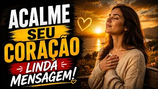 Acalme seu coração, linda mensagem! Padre Fábio de Melo.
