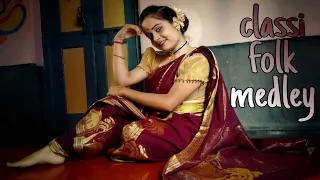 classi folk medley l durga sohay l dance cover by supriti