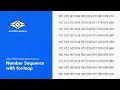 Number Sequence with for-loop After Effects Expression Tutorial