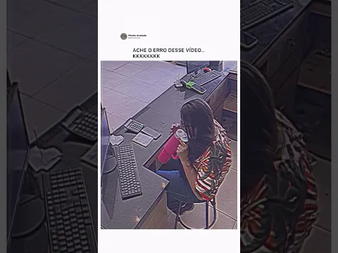 Ache o erro do vídeo 😅