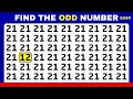 Find The ODD One Out | Sharpen Your Vision 👁️🧠 | Easy, Medium, Hard Quiz