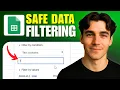 How to Filter Data in Google Sheets Without Affecting Other Users Tutorial 2026