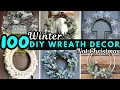 Creative DIY Winter WREATH Ideas 2026 For Front Door Wall Winter Decor Craft