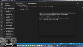 Python Programming 81 Negative Indexing Of Lists