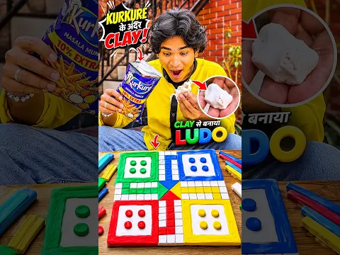 Om ni clay se Banaya Ludo 🤯😱#trending #schoollife #funny #stindori #shorts