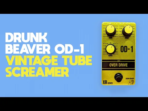 Drunk Beaver Pedals XR OD-1 OverDrive | Drunk Beaver Pedals