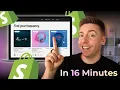 Full Shopify Store Design Build with AI MIND BLOWING Results