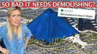 Staying In The Most HATED Hotel in Vegas Luxor Pyramid Nightmare