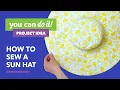 Easy Sew Beach Hat