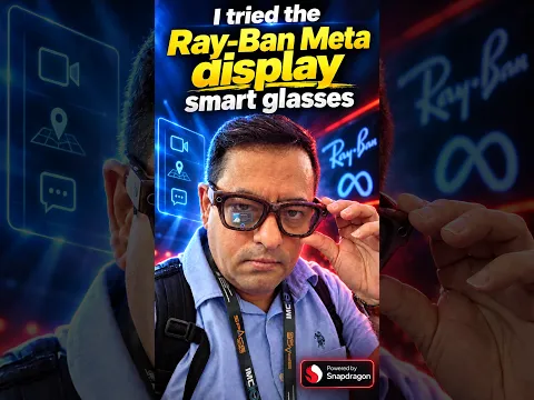 I Tried Meta Ray-Ban Display Smart Glasses in India | Hands-On at IMC 2026