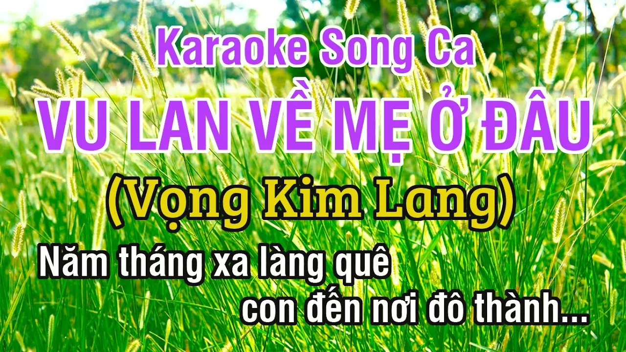Vu Lan Về Mẹ Ở Đâu ❤️ Tiểu Công Chúa