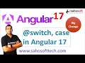 switch and case in Angular 17 Structural Directives Angular 17 Tutorials in Hindi