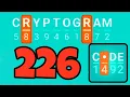 CRYPTOGRAM 226