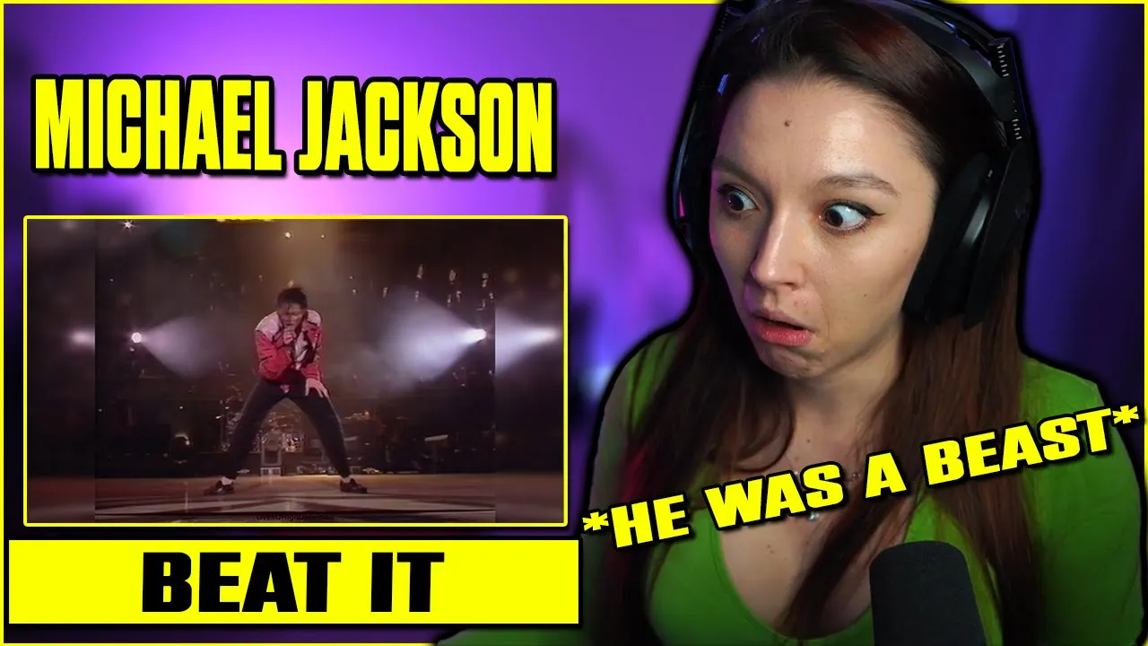 Michael Jackson- Beat It | FIRST TIME REACTION | (The Dangerous Tour) 1992