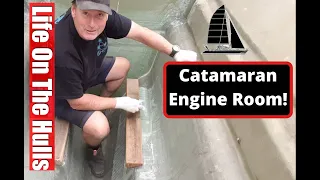 Ep137 – Catamaran Engine Room -Bearers and Modules