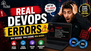Top 5 Real DevOps Errors with Fix Commands Jenkins Docker Kubernetes Troubleshooting