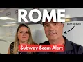 Download Lagu ROME SUBWAY SCAM 😱 | Our Shocking Experience at Termini Station and What You Should Watch Out For