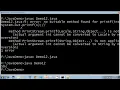 Lecture 9 printf method in Java - Part 1